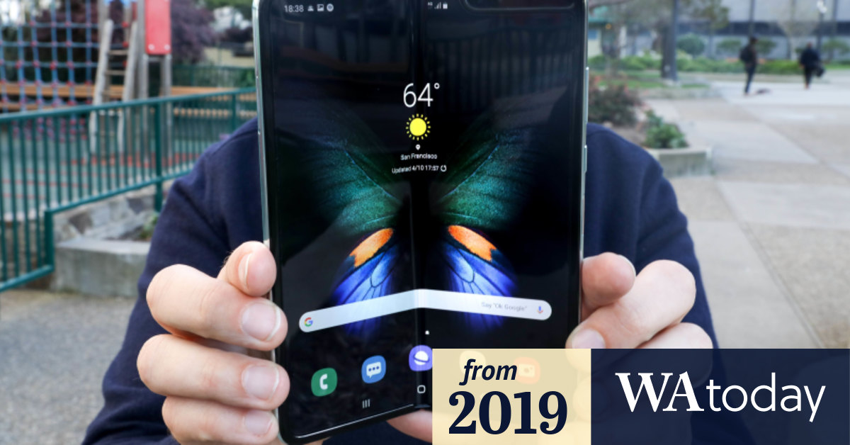 galaxy fold screen issue